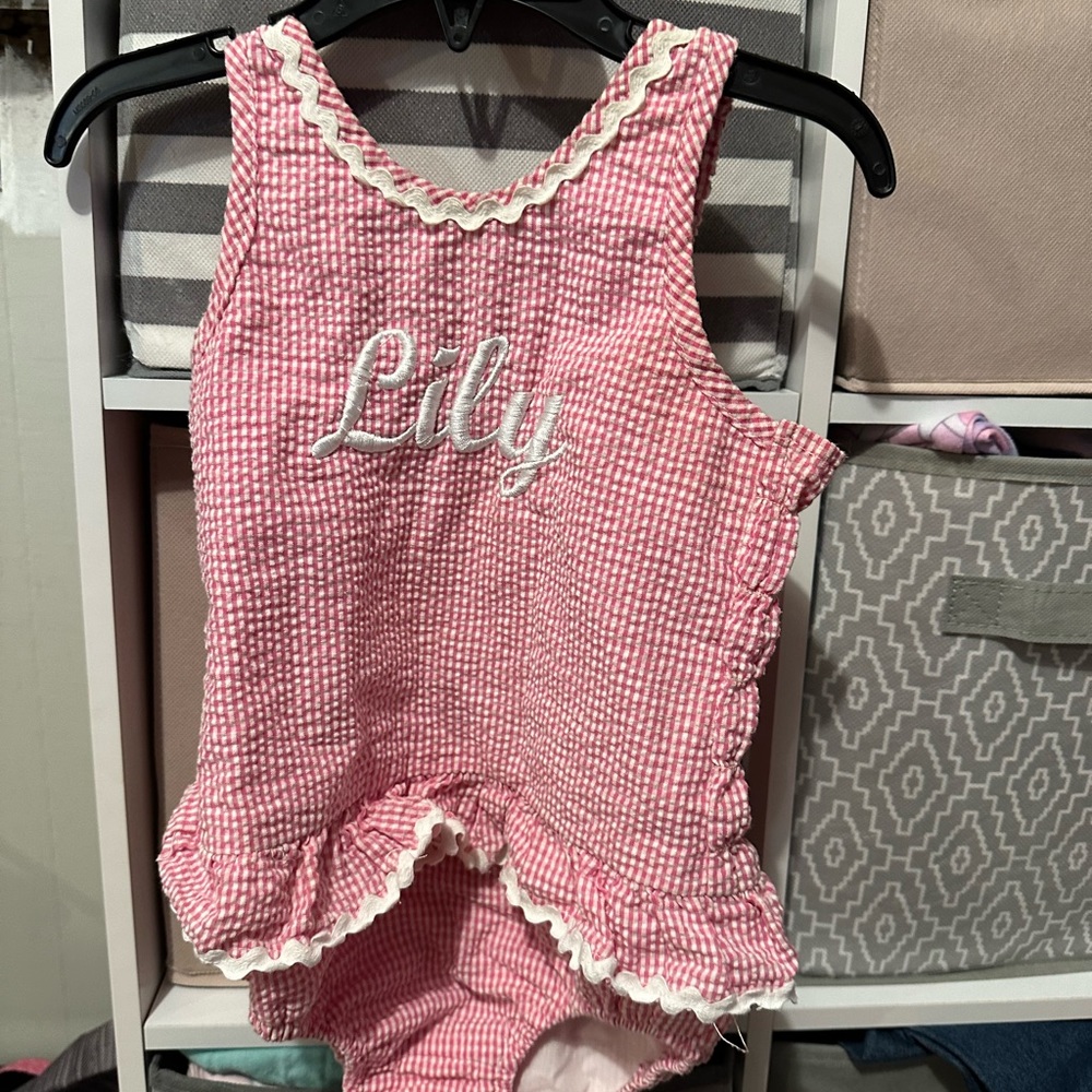 Name Lily swimsuit one piece